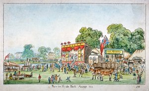 Foire à Hyde Park, Westminster, Londres - J Gordon