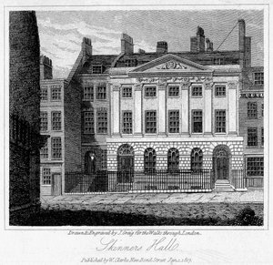 Skinners Hall, Londres, 1817 - J. Greig