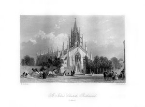 Église St Johns, Richmond, 1840 - J. H. Kernot