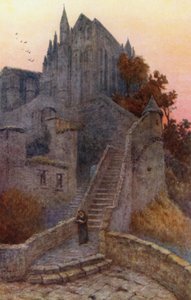 La Merveille, Mont St Michel - J. Hardwicke Lewis