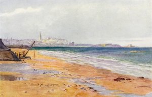 Saint-Malo, Grand et Petit Bé, depuis Rochebonne - J. Hardwicke Lewis