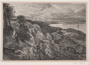 Vue de Munkebjerg sur le fjord de Vejle - J. Hildebrand