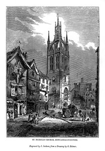 Église Saint-Nicolas, Newcastle-Upon-Tyne, 1843