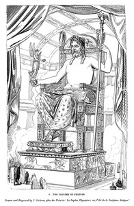 Le Jupiter de Phidias, 1843 - J. Jackson