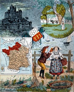 Normandie et Bretagne, illustration pour 