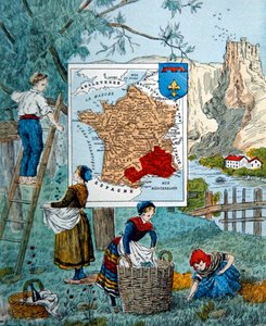Provence, Illustration pour 
