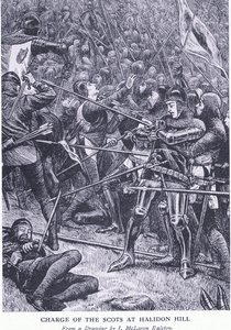 Charge des Écossais à Halidon Hill, de l