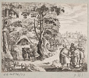 Illustration pour Adam Olearius, “Persianischer Rosenthal von einem Sinnreichen Poeten Schich Saadi […]”, Schleswig 1660
