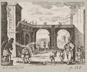Illustration pour Adam Olearius, « Persianischer Rosenthal von einem Sinnreichen Poeten Schich Saadi [...] », Schleswig 1660 - J. Muller