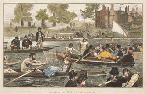 Samedi après-midi à Hampton Court - J. Nash