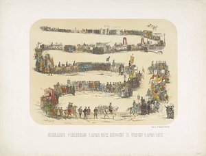Libération des Pays-Bas le 1er avril 1572. Commémorée à Utrecht le 1er avril 1872
