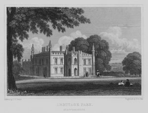 Armitage Park, Staffordshire - John Preston Neale