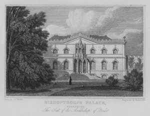Palais de Bishopthorpe, Yorkshire, résidence de l