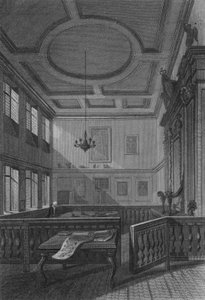 Intérieur du Collège des Hérauts - John Preston Neale