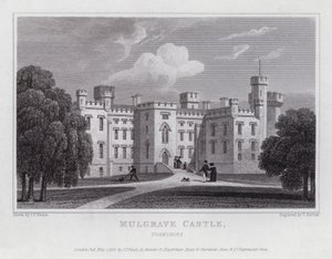 Mulgrave Castle, Yorkshire - John Preston Neale