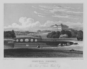 Nostell Priory, Yorkshire, résidence de Charles Winn, Esquire