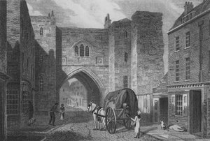 Porte Saint-Jean, Clerkenwell - John Preston Neale
