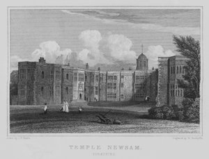 Temple Newsam, Yorkshire - John Preston Neale