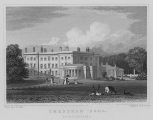 Trentham Hall, Staffordshire - John Preston Neale