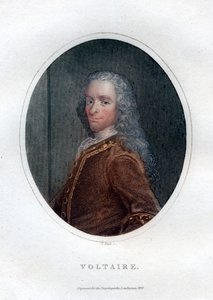 François Marie Arouet Voltaire, écrivain et satiriste français du XVIIIe siècle - J. Pass