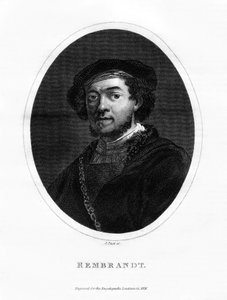 Rembrandt, peintre néerlandais, 1826
