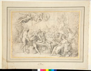 Composition allégorique - J. Piciari