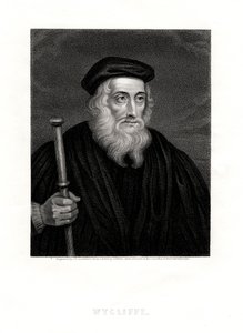 John Wycliffe, théologien anglais, 19ème siècle - J. Posselwhite
