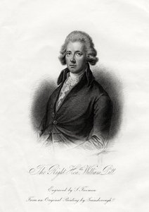 William Pitt le Jeune, homme d