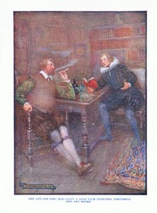 Ben et son hôte avaient de longues discussions ensemble, discutant des hommes et des livres, de Littérature anglaise pub. par T C & EC Jack, vers 1920