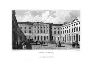 Hôpital de Guy, Southwark, Londres, 1829