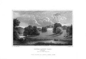 Pepper Harrow Park, près de Guildford, Surrey, 1829 - J. Rogers