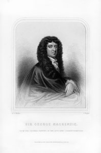 Sir George Mackenzie de Rosehaugh, avocat et écrivain juridique écossais, 1870
