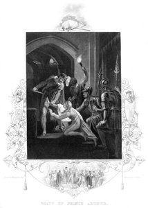 La mort du prince Arthur 1187-1203, 19ème siècle