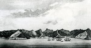 Vue de la baie de Cumberland sur l