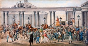 Carlton House, Westminster, Londres, 1821