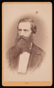 Portrait de Mordecai Cubitt Cooke 1825-1914, 1873 - J Stegmann