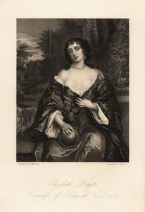 Elizabeth Bagot, ou Mary, Comtesse de Falmouth et Dorset, épouse de Charles Berkeley - J. Thomson