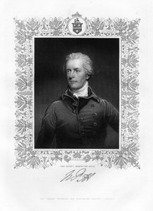 William Pitt, le Jeune, homme politique britannique et Premier ministre, 19ème siècle - J. Thomson
