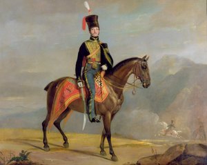Capitaine William Drummond (1796-1881) 10e Hussards, 1819