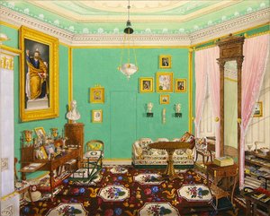 Cabinet de collectionneurs au Schloss Ballenstedt, Saxe-Anhalt