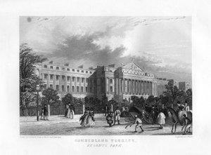 Cumberland Terrace, Regents Park, Londres, 19ème siècle