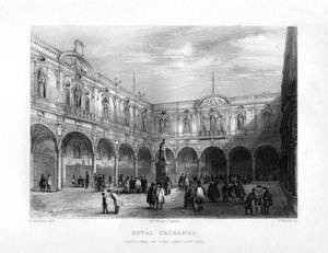 La Bourse Royale, Londres, 19ème siècle