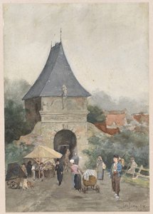 Porte du ferry à Schoonhoven - J. de Jong Ezn