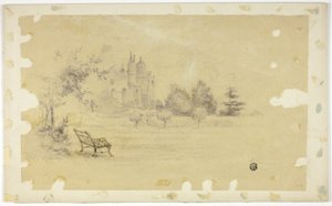 Lande de Sainte-Anne avec bâtiment - Jabez Bligh