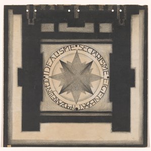 Dos de la couverture Wendingen 1920 - Jac Jongert