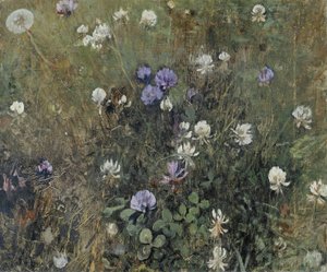 Trèfle en fleur