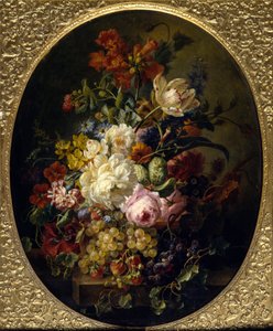 Fleurs et fruits - Jacob Ber