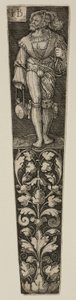 Fourreau de dague avec un lansquenet - Jacob Binck