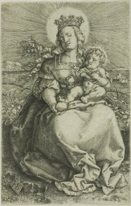 La Vierge sur la rive herbeuse