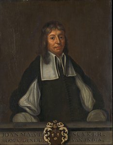 Portrait de Joan Maetsuyker, gouverneur général des Indes orientales néerlandaises - Jacob Coeman (copy after)